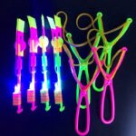 10-Piece: Amazing Led Light Arrow Rocket Helicopter Flying Toy - Image 7