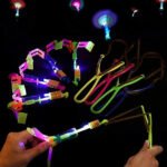 10-Piece: Amazing Led Light Arrow Rocket Helicopter Flying Toy - Image 9