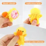 10-Piece Set: Cute Finger Puppets Baby Mini Plush Toys - Image 3