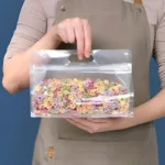 10-Pieces: Reusable Silicone Leakproof Food Storage Bags - Image 6