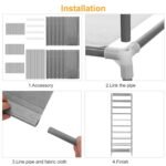 10-Tier Shoe Rack Shelves 27 Pairs Shoes Organizer - Image 6