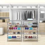10-Tier Shoe Rack Shelves 27 Pairs Shoes Organizer - Image 12