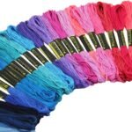 100-Pack: ATDAWN Rainbow Color Embroidery, Cross Stitch Threads - Image 2