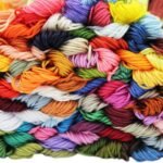 100-Pack: ATDAWN Rainbow Color Embroidery, Cross Stitch Threads