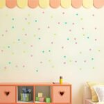 100-Pieces: Colorful Luminous Stars Plastic Wall Sticker - Image 8