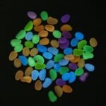 100-Pieces: Glow in the Dark Luminous Stones - Image 5