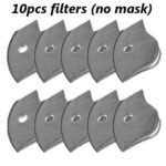 11-Piece Set: Breathable Bacteria-Proof Sport Face Mask with Activated Carbon PM 2.5 - Image 15