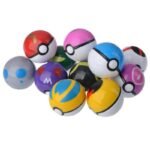 12-Pack: Pocket Monster Pikachu Action Figure Pokemon Game Poke Ball - Image 4