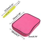 16-Piece: Colored Crochet Hooks Yarn - Image 9
