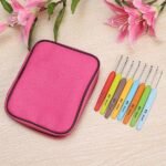 16-Piece: Colored Crochet Hooks Yarn - Image 2