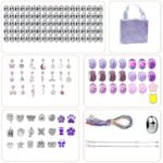 165-Piece: Gorgeous Color Beads DIY Handmade Children's Bracelet Set - Image 5