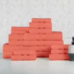 18-Piece Set: Bibb Home `Egyptian Cotton Towel Set - Image 9