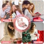 2-Layer Lockable Leather Jewelry Box - Image 13