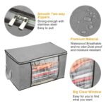 2-Pack: 90L Large Capacity Foldable Closet Organizer - Image 12