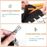 2-Pack: Baseball Cap Organizer Hanger - Image 4