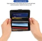 2-Pack: Credit Card Holder Slim Mini RFID Blocking - Image 4
