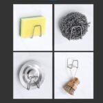 2-Pack: Kitchen Stainless Steel Sink Sponge Holder - Image 16