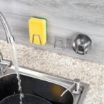 2-Pack: Kitchen Stainless Steel Sink Sponge Holder - Image 11
