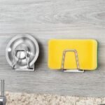 2-Pack: Kitchen Stainless Steel Sink Sponge Holder - Image 9