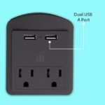 2-Pack: Surge Protector 2 Wall Outlets and 2 USB Ports - Image 6