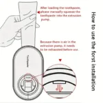 2-Pack: Wall-Mounted Automatic Toothpaste Dispenser - Image 12