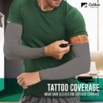 2-Pairs: UV Sun Protection Compression Arm Sleeves - Image 7