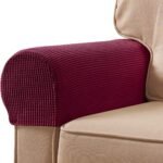 2-Piece: Jacquard Sofa Armrest Slipcover - Image 8