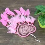 2-Pieces: Romantic LED Dream Catcher with Feather Dreamcatcher Night Light - Image 6