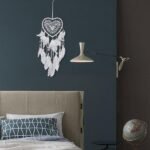 2-Pieces: Romantic LED Dream Catcher with Feather Dreamcatcher Night Light - Image 9