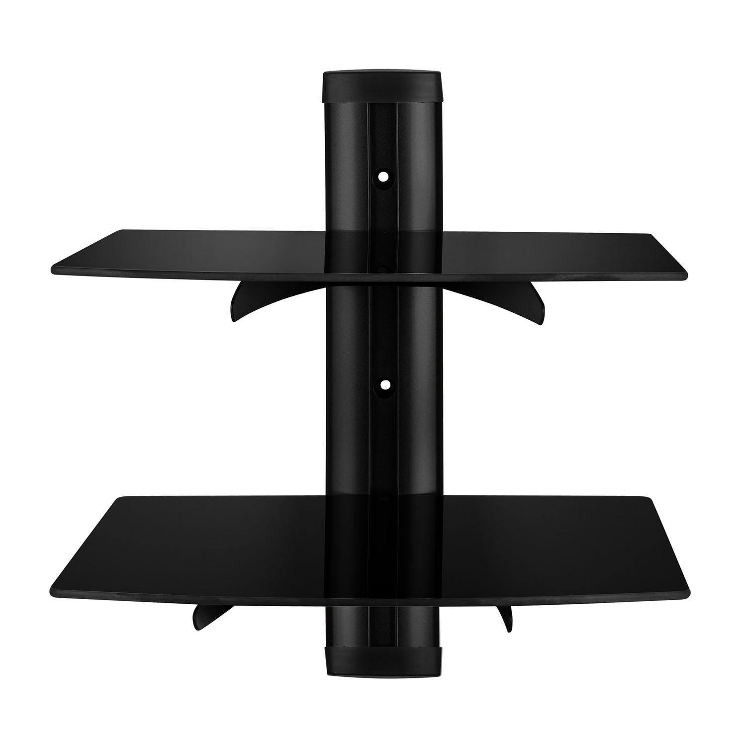 2 Tier Dual Glass Shelf Wall Mount - Image 2