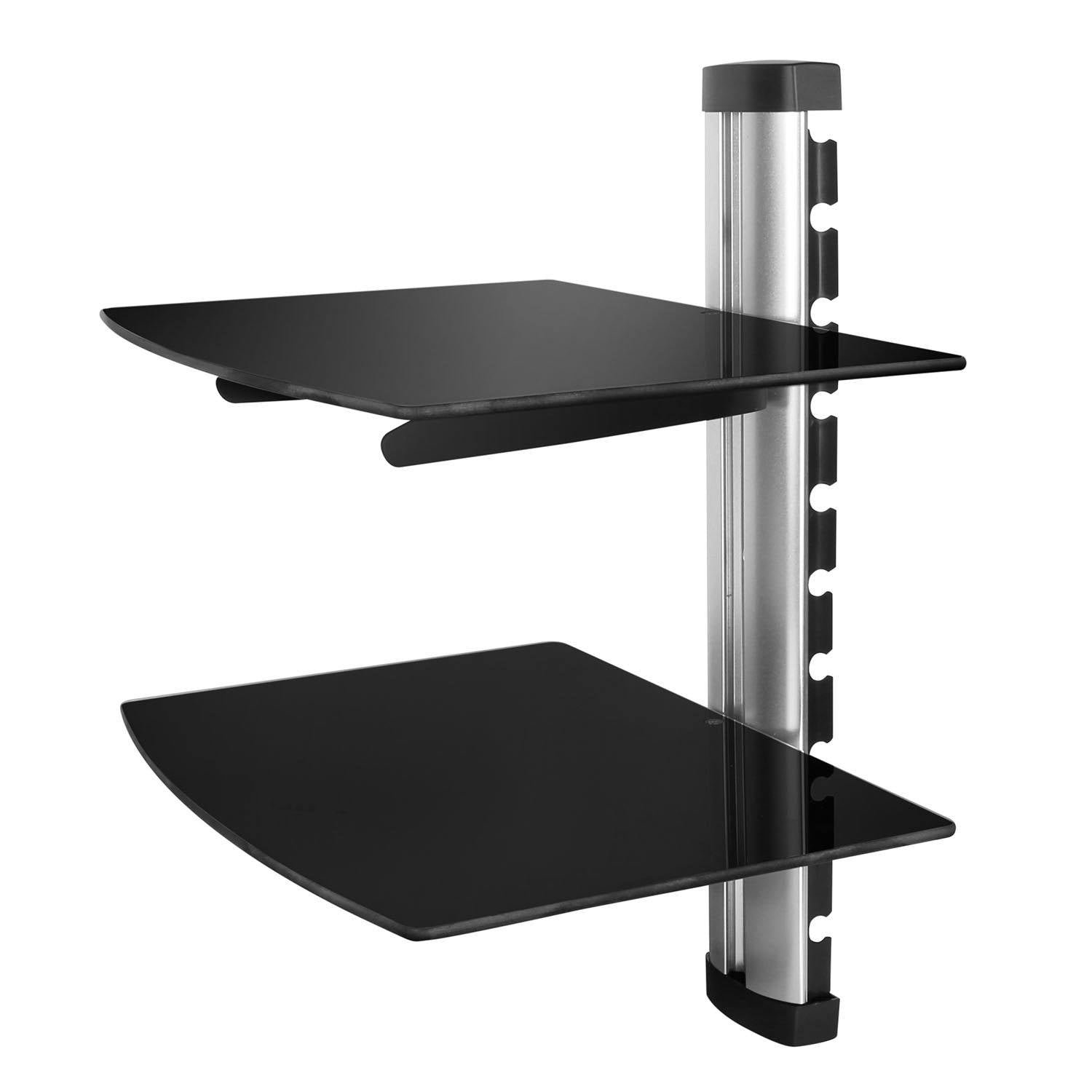 2 Tier Dual Glass Shelf Wall Mount - Image 13
