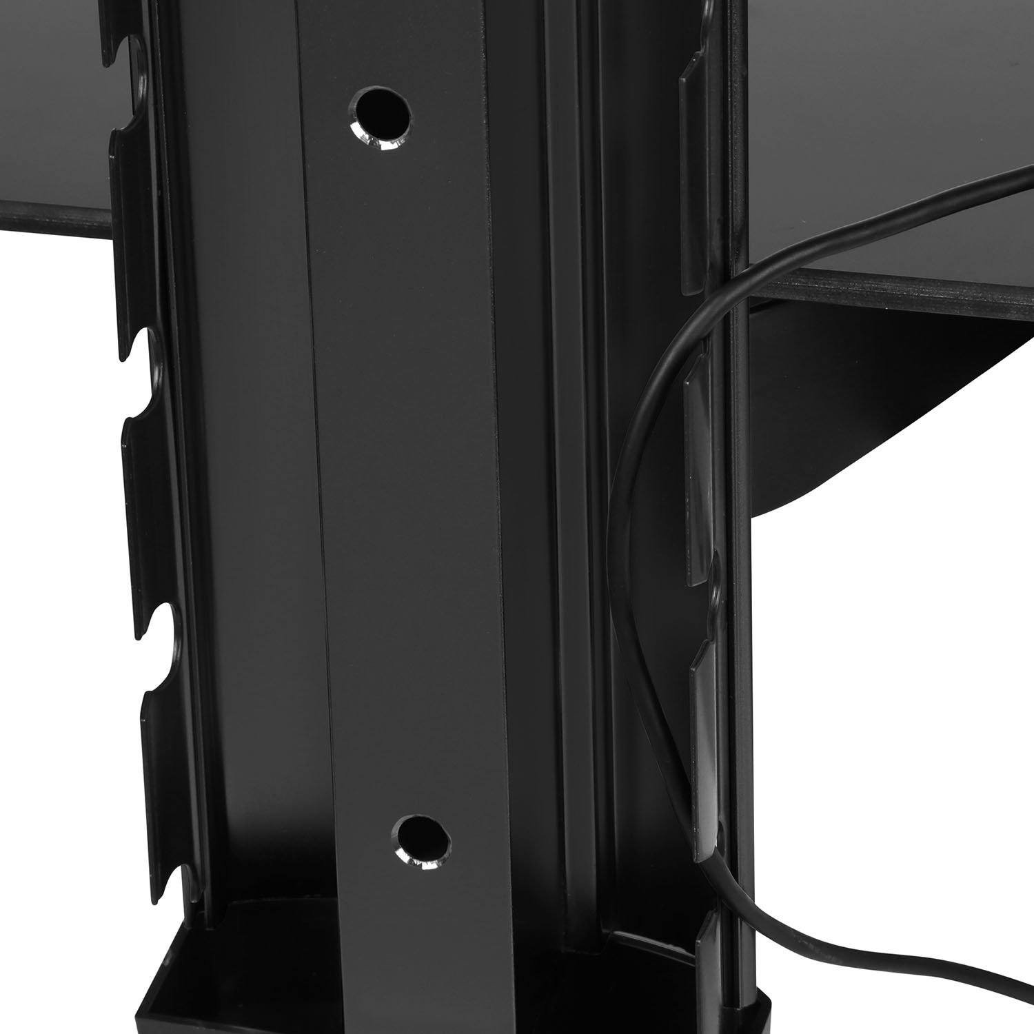 2 Tier Dual Glass Shelf Wall Mount - Image 5