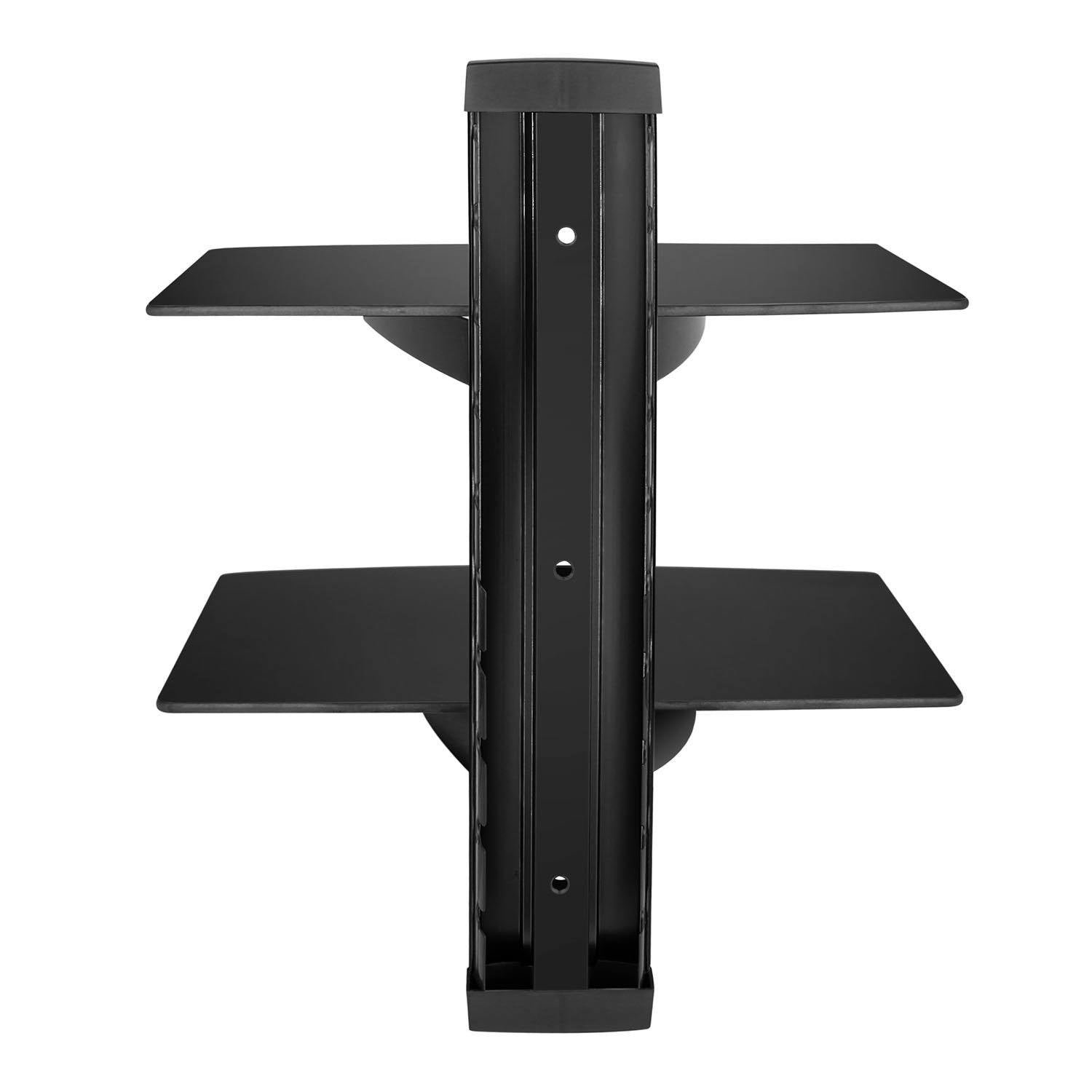 2 Tier Dual Glass Shelf Wall Mount - Image 3
