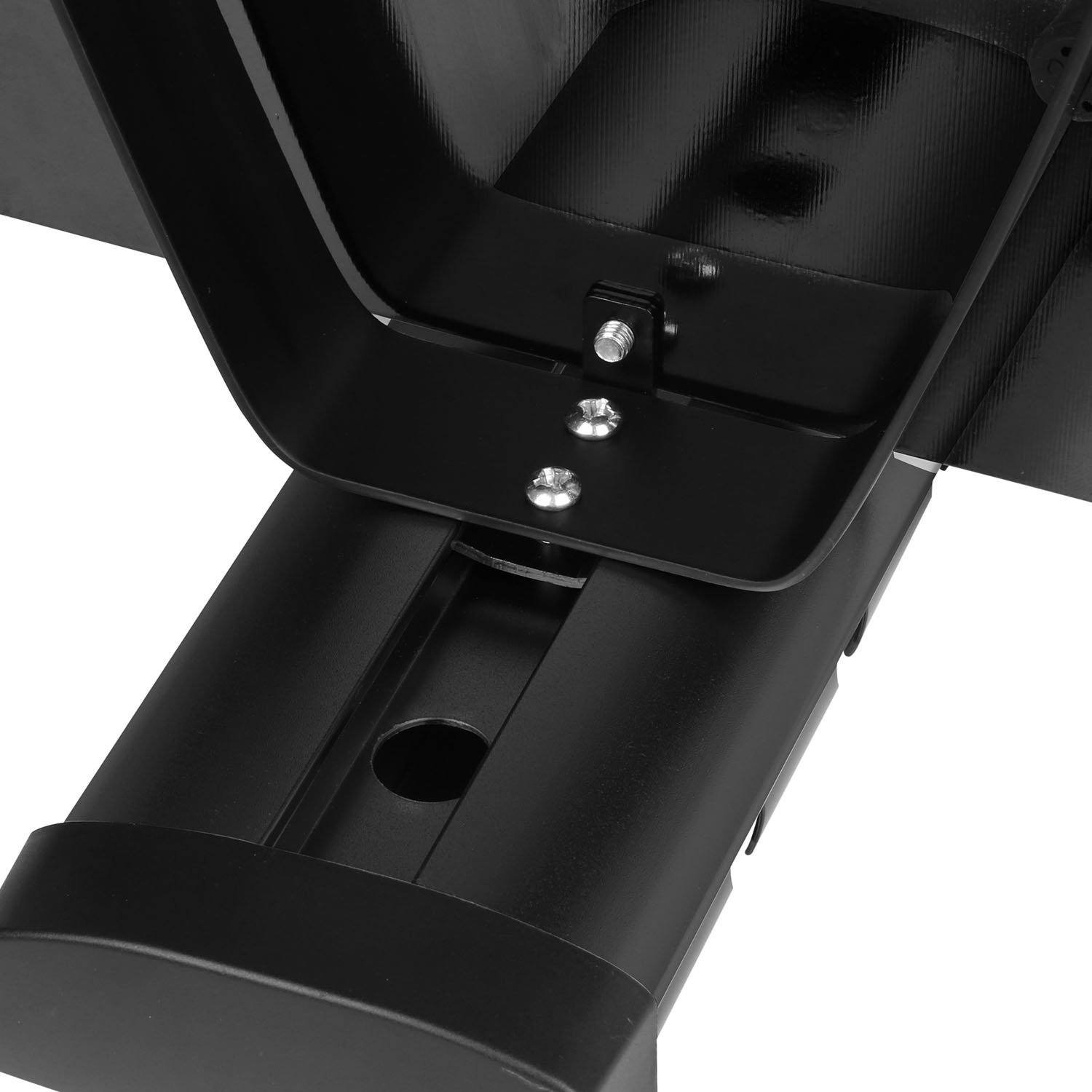 2 Tier Dual Glass Shelf Wall Mount - Image 4