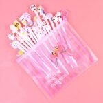 20-Piece: Cute Gel Cartoon Pen Set - Image 6