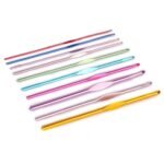 22-Piece: Aluminum Multi-Color Crochet Hook Needles - Image 7