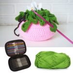 22-Piece: Aluminum Multi-Color Crochet Hook Needles - Image 2