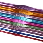 22-Piece: Aluminum Multi-Color Crochet Hook Needles - Image 6