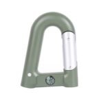 2200 mAh Powerbank with Emergency Flashlight Compass Carabiner-Shaped - Image 3