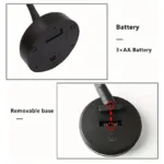 24 LED RGB 16 Colors Rose Tree Night Light Battery And USB Plug Operated Rose Flower Fairy Lights Remote Control - Image 8