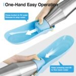 25oz Portable Dog Stainless Steel Water Dispenser Leak Proof Design - Image 12