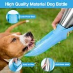 25oz Portable Dog Stainless Steel Water Dispenser Leak Proof Design - Image 11