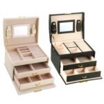 3-Layer Jewelry Case Organizer