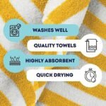 3-Pack: 30" x 60" Ultra-Soft 100% Cotton Striped Pool Cabana Hotel Beach Towels - Image 7