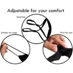 3-Pack: Cotton Reusable Washable Adjustable Face Masks with Filter Pocket - Image 3