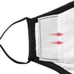 3-Pack: Cotton Reusable Washable Adjustable Face Masks with Filter Pocket - Image 4