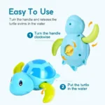 3-Pack: Fun Swimming Turtle Bath Toy - Image 9