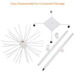 3-Tier Metal Jewelry Rack 30-Hook Necklaces Bracelets Display Stand - Image 3