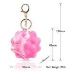 3D Pop Ball Fidget Toy Keychain Stress Reliever For Children and Adults - Image 7