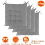 4-Pack: Chair Cushion Pads Pillow - Image 4